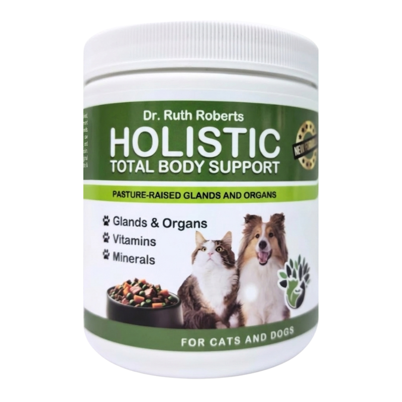 PRE-ORDER Holistic Total Body Support — Daily Multivitamin & Pasture-Raised Glandular Blend for Dogs & Cats
